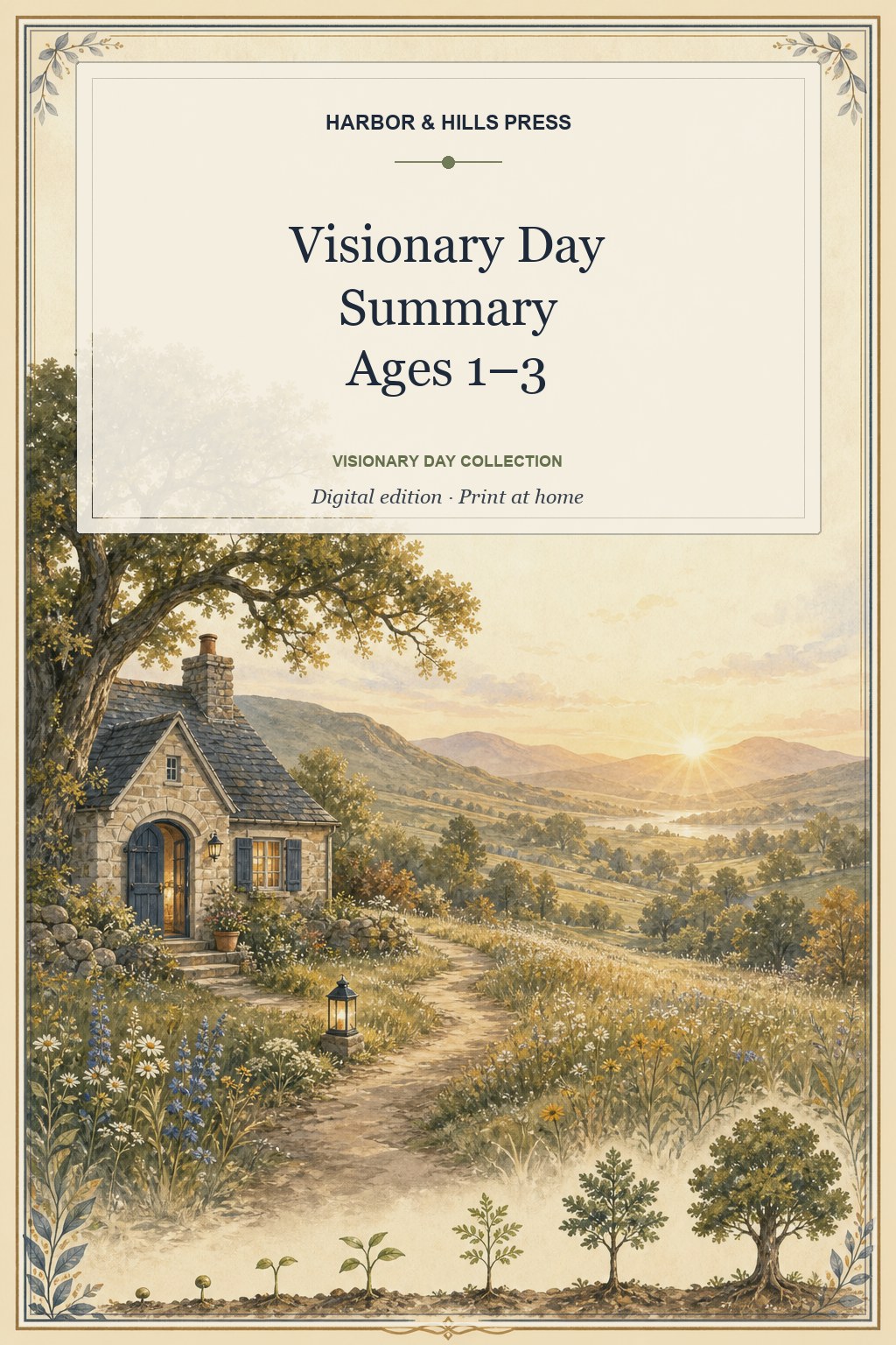 Visionary Day Summary: Ages 1–3 cover