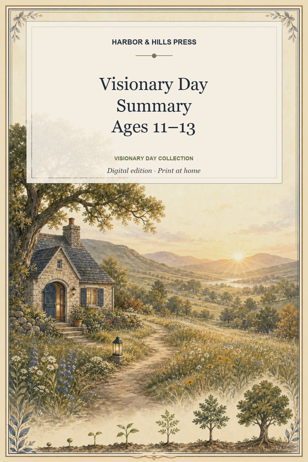 Visionary Day Summary: Ages 11–13 cover